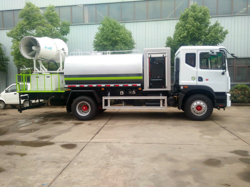 東風(fēng)大型多功能抑塵車(chē)-東風(fēng)12噸抑塵霧炮 灑水車(chē)